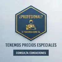 Si eres profesional tenemos condiciones especiales para ti Precios especiales para profesionales